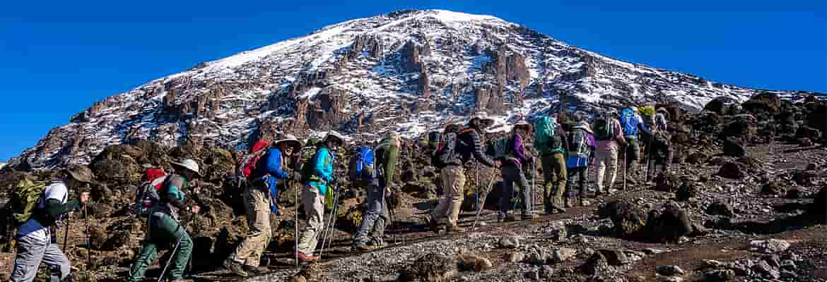 6-Days Kilimanjaro Climb Machame Route.
